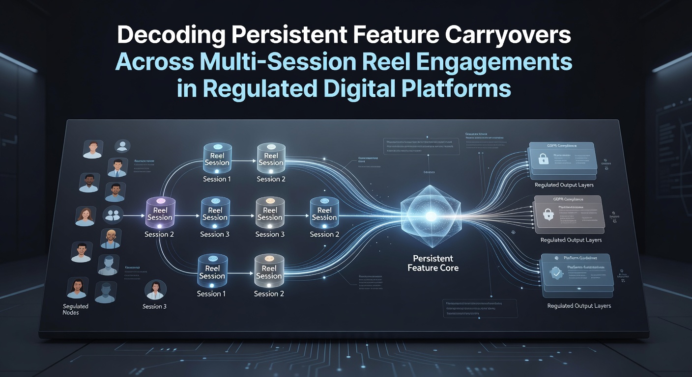 Server architecture diagram showing how reel features persist across multiple gaming sessions in regulated digital platforms