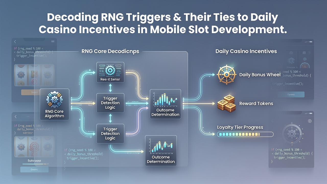 Close-up of mobile slot interface displaying RNG trigger activation during a bonus round