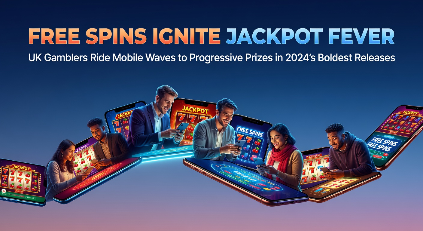 Vibrant mobile slot screen showing free spins activation and a progressive jackpot meter climbing amid colorful reels and jackpot symbols