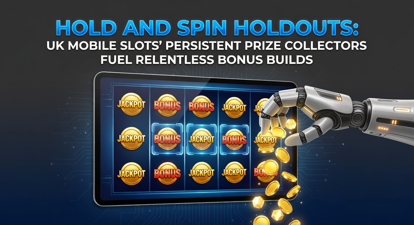 Vibrant Hold and Spin feature screen from a UK mobile slot, showing locked money symbols and respinning reels building a massive prize pot