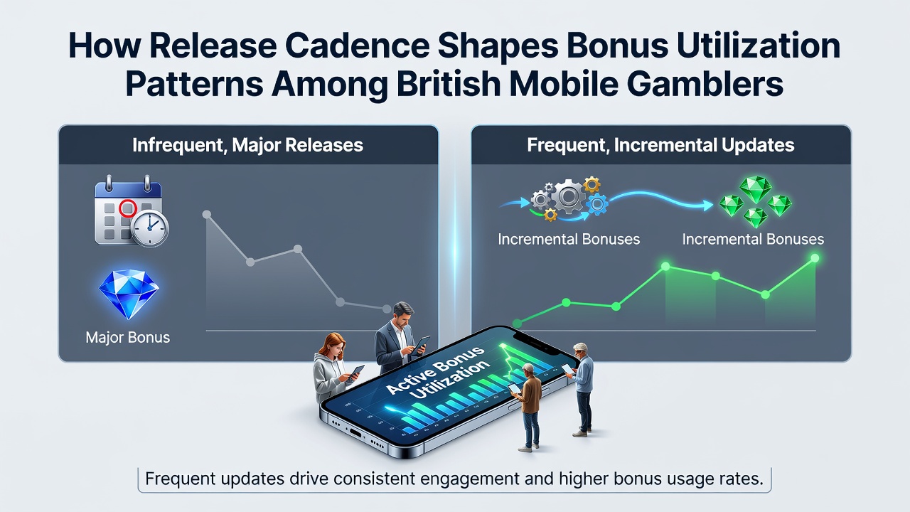 British mobile gamblers engaging with new slot releases and bonus features on smartphones during evening sessions