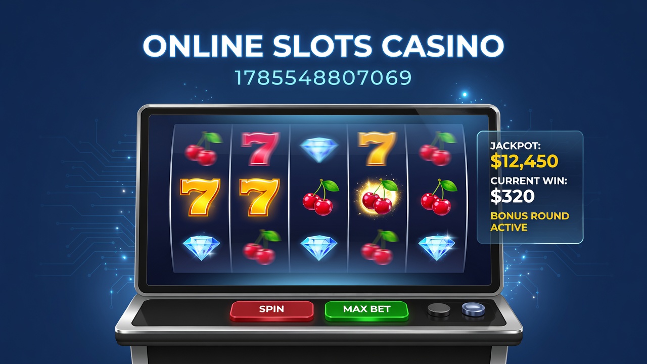 Mobile view of online slots casino with bonus round interface and jackpot meter