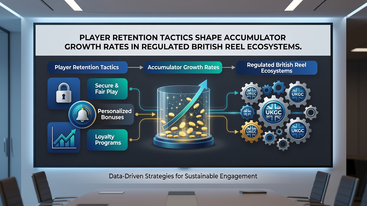 Data visualization of accumulator growth linked to retention campaigns