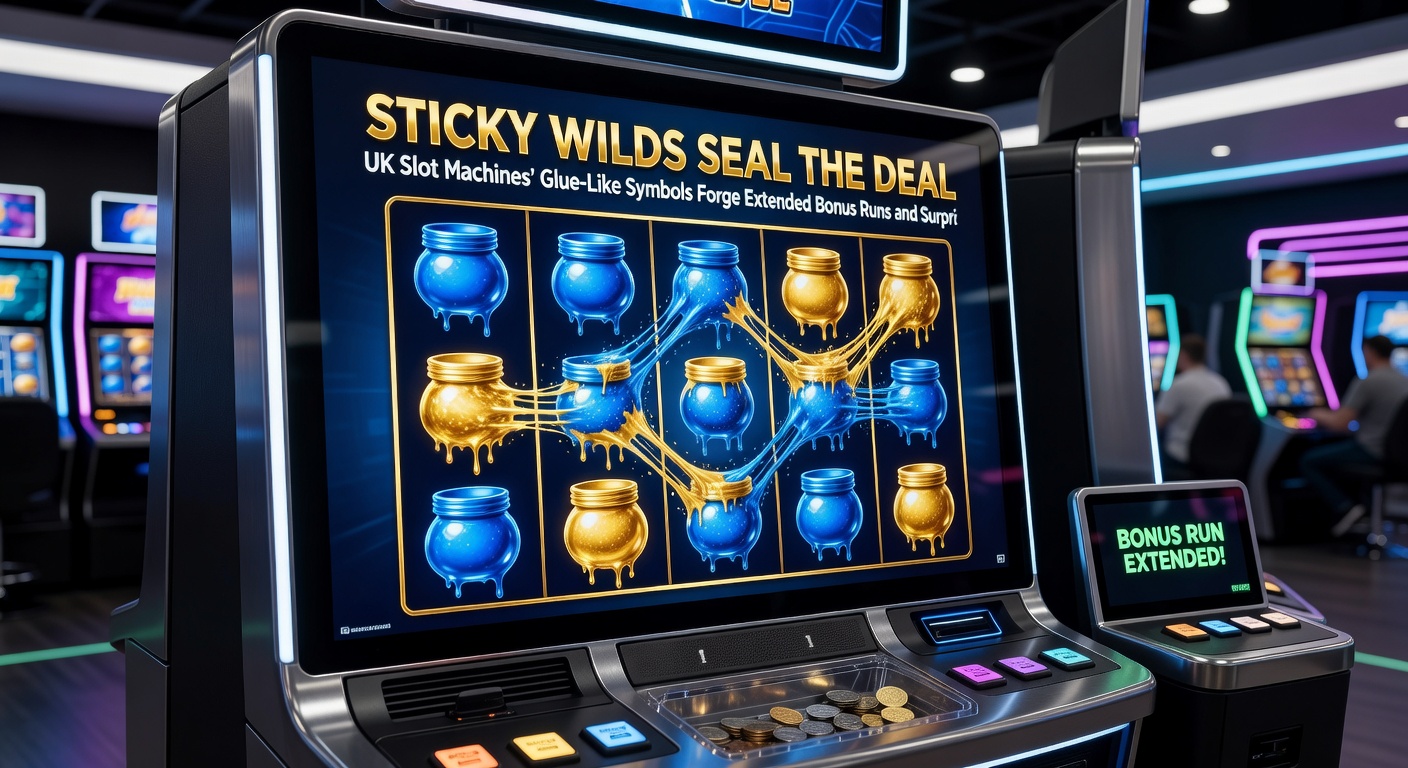 Close-up of a slot screen with multiple sticky wilds covering half the reels, multipliers stacking, and a massive payout counter ticking upward during an intense bonus sequence