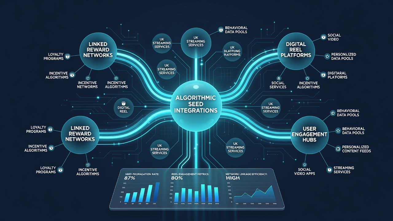 Visualization of linked reward networks showing seed integrations flowing between British digital reel platforms and jackpot accumulators