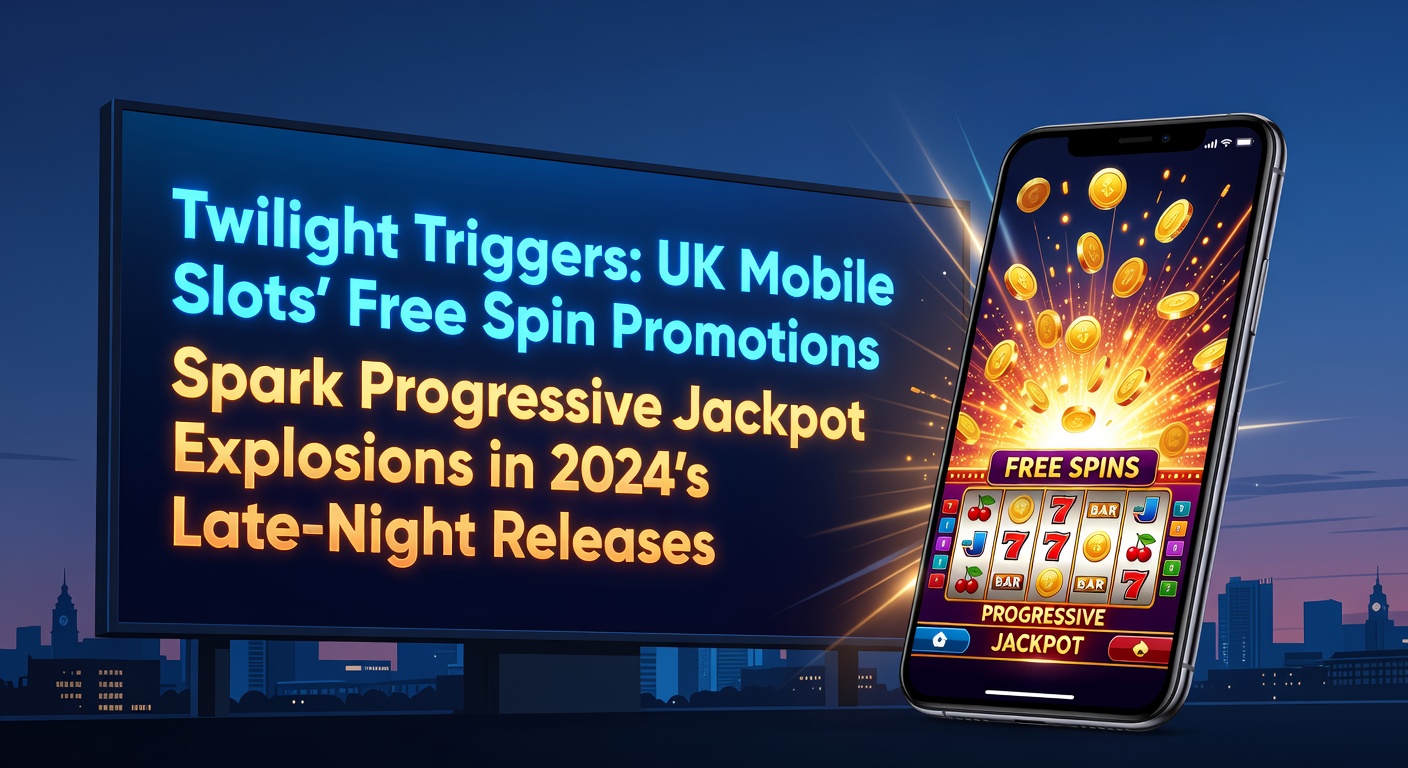 Vibrant mobile slot screen glowing in the dark, showing cascading free spins and a building progressive jackpot meter during a late-night session