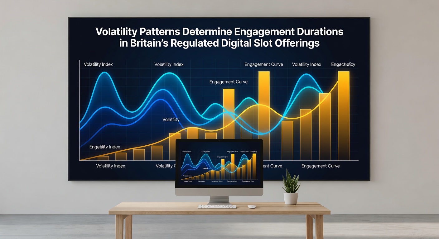 Visual representation of slot volatility patterns showing engagement duration graphs across British digital platforms